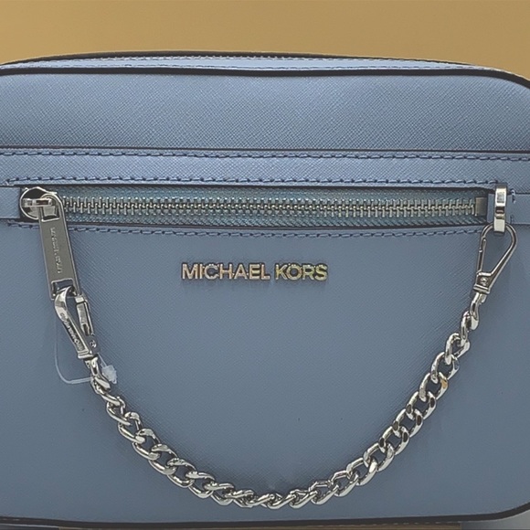 MICHAEL KORS LARGE Saffiano Leather Crossbody Bag - Picture 10 of 16